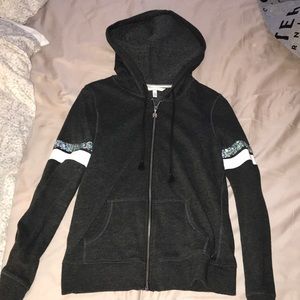 women’s victoria secret zip up